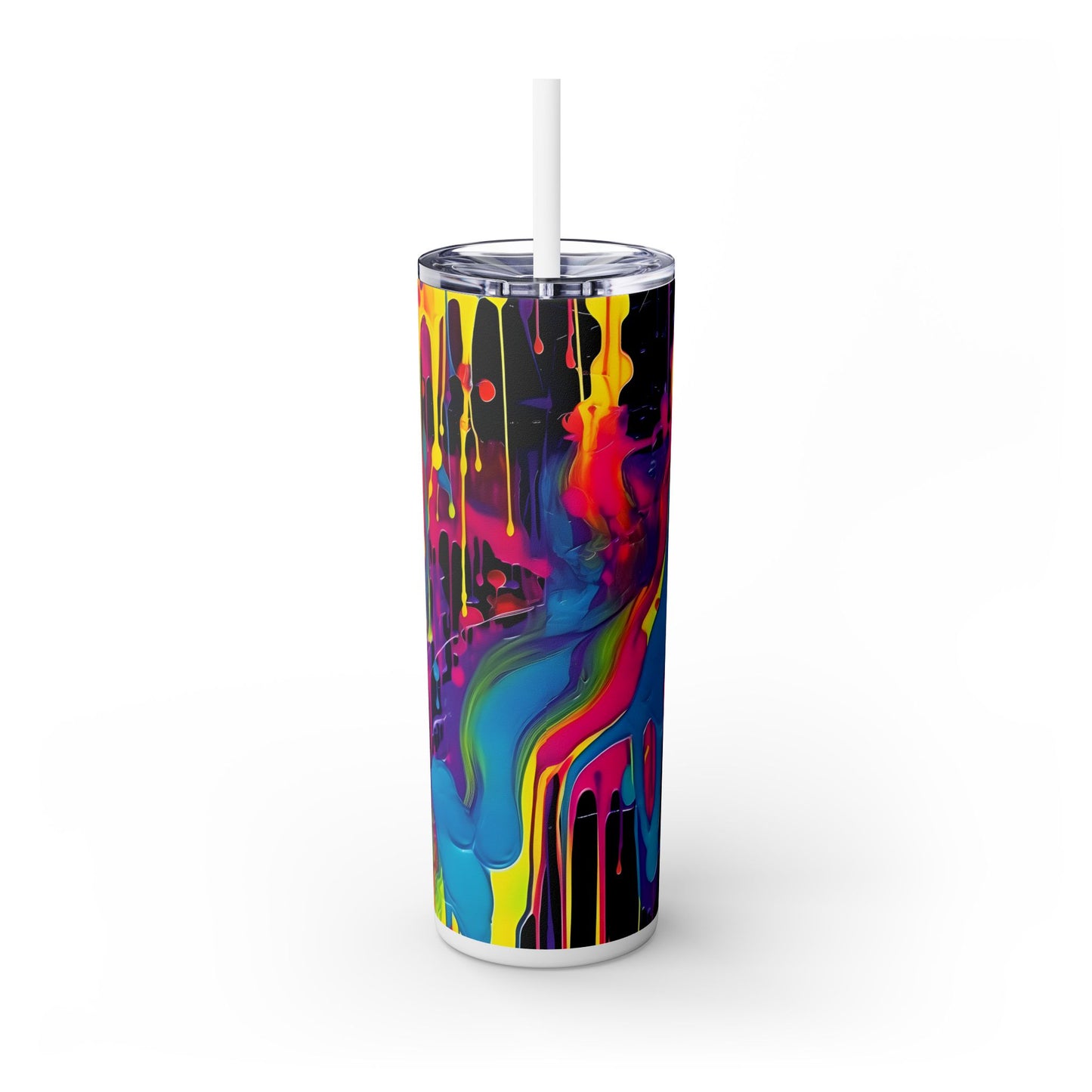 Graffiti - SleekSip Skinny 20oz Tumbler with Straw