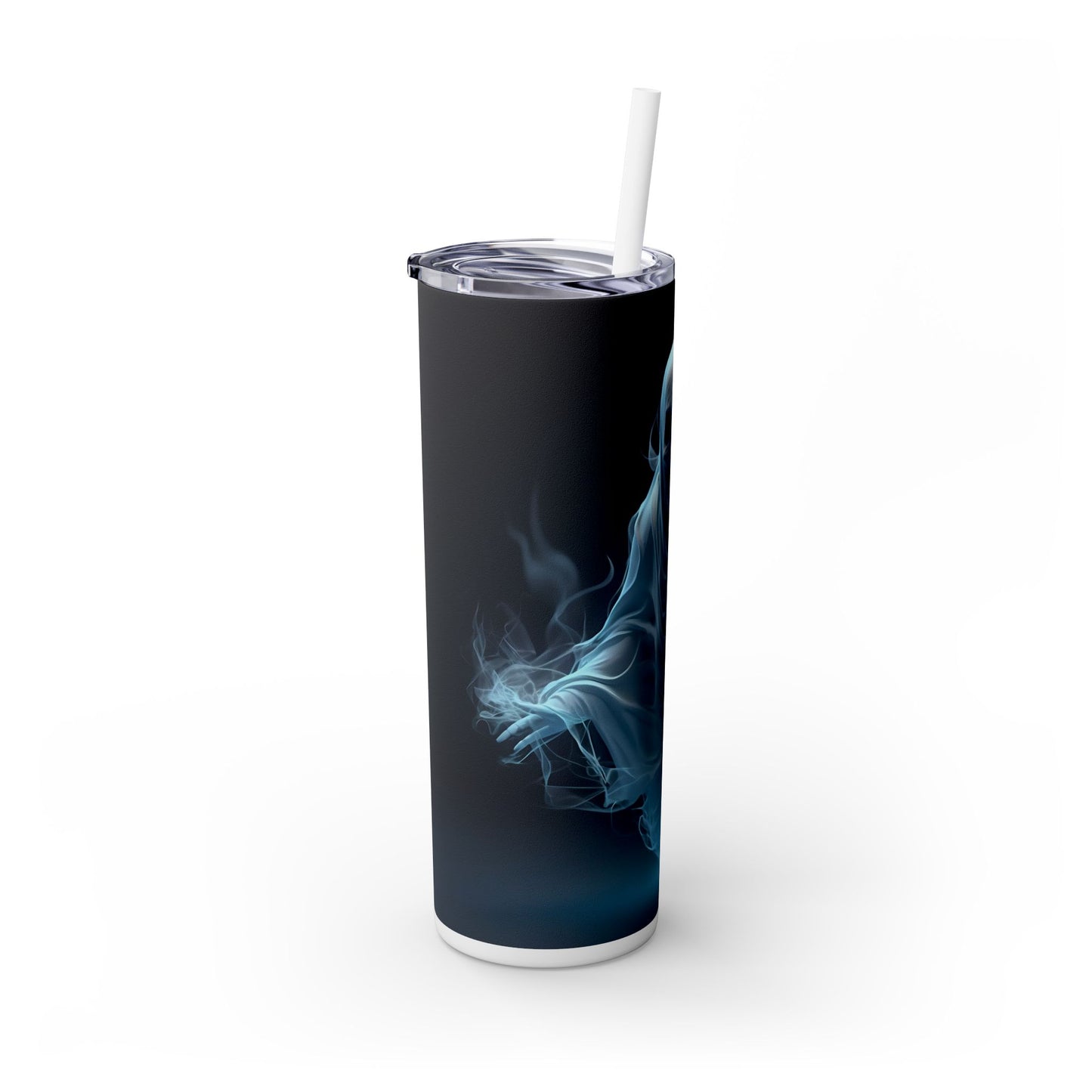 Scary Ghost - SleekSip Skinny 20oz Tumbler with Straw