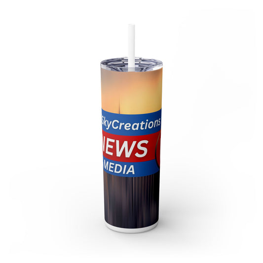 iSkyCreations - News & Media - SleekSip Skinny 20oz Tumbler with Straw