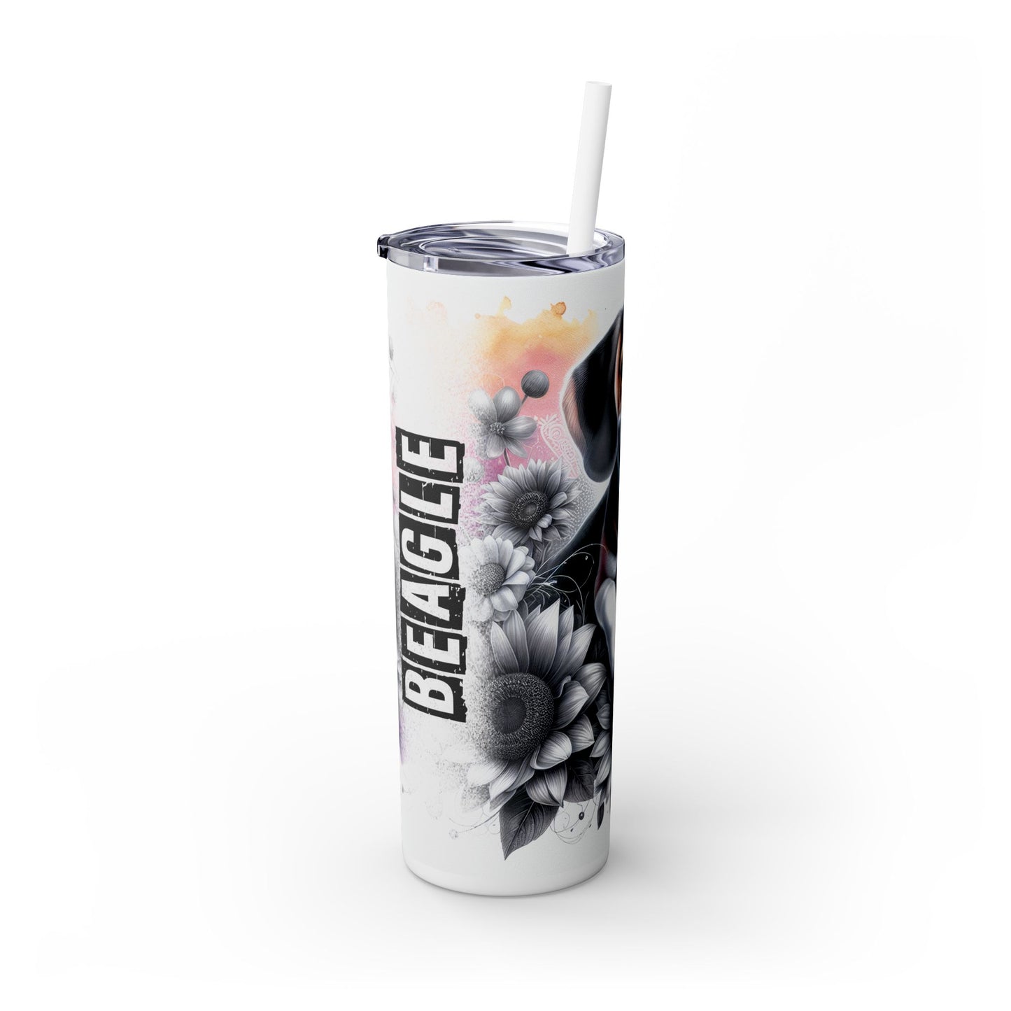 Beagle - SleekSip Skinny 20oz Tumbler with Straw