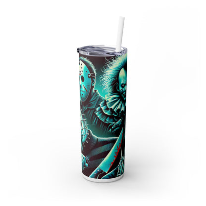 Halloween Horror - SleekSip Skinny 20oz Tumbler with Straw