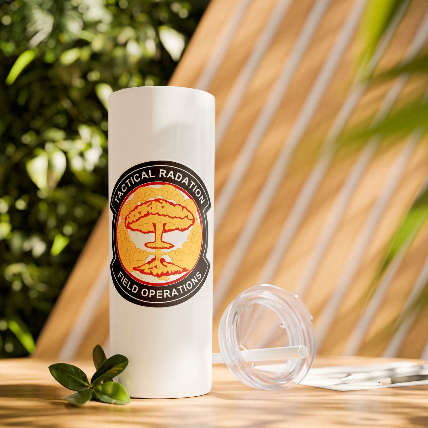 Tactical Radiation Tumbler – For those ready to take on the heat, one sip at a time!