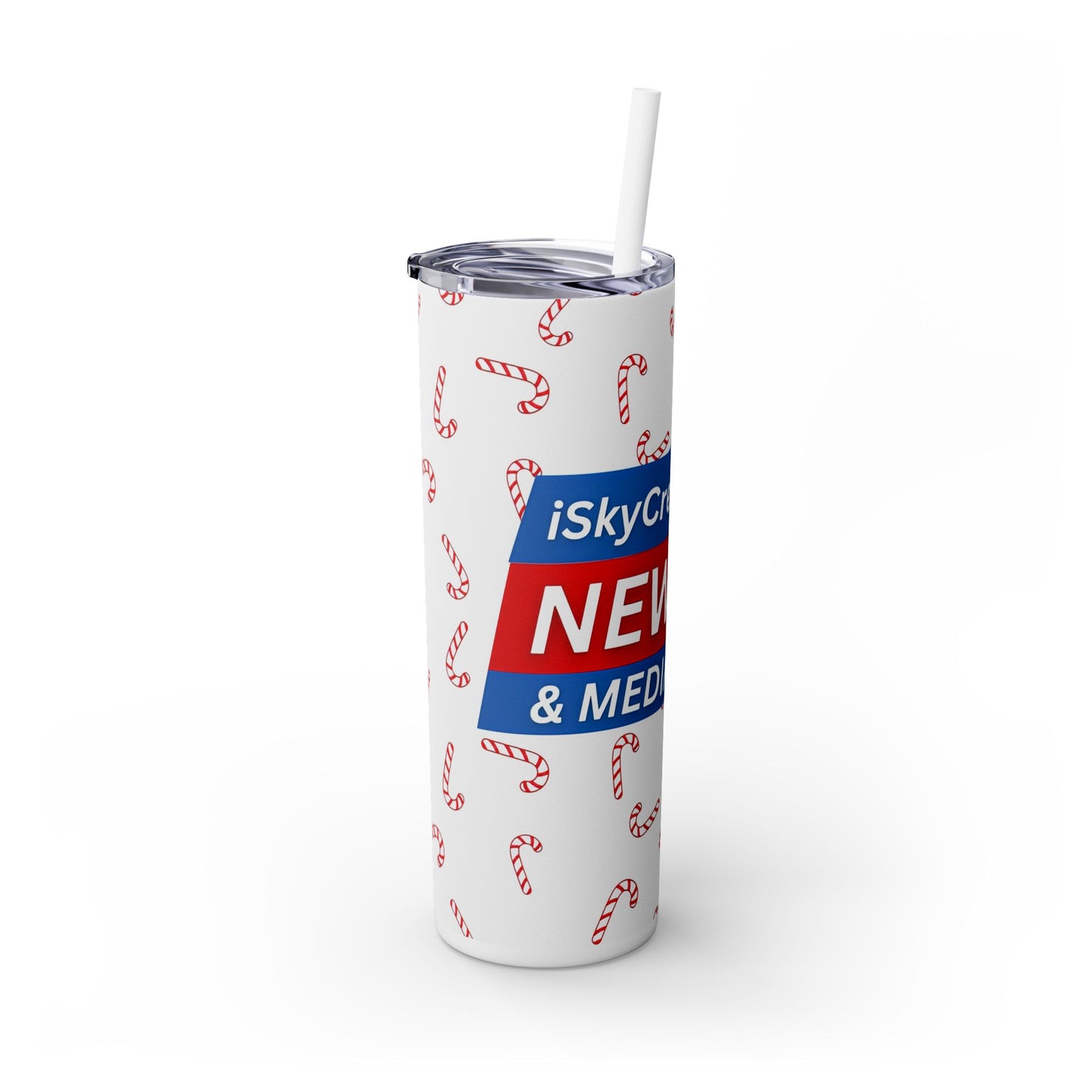 iSkyCreations - News & Media - SleekSip Skinny 20oz Tumbler with Straw