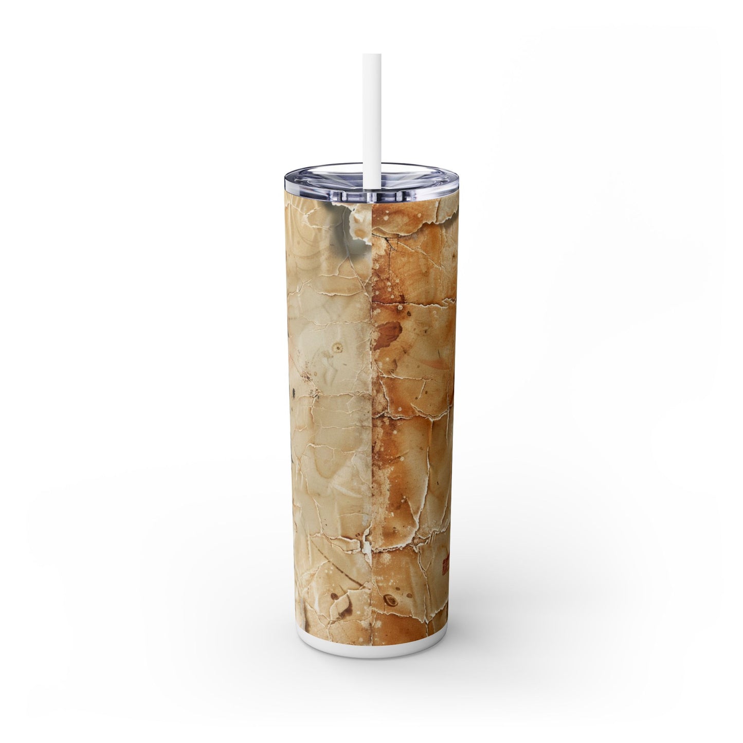 Ancient Japanese Writing - SleekSip Skinny 20oz Tumbler with Straw