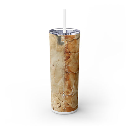 Ancient Japanese Writing - SleekSip Skinny 20oz Tumbler with Straw