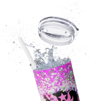 Spooky Halloween Vibes - SleekSip Skinny 20oz Tumbler with Straw