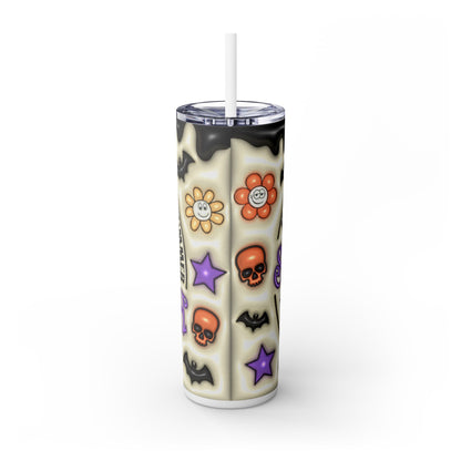 Spooky B**** Season - SleekSip Skinny 20oz Tumbler with Straw