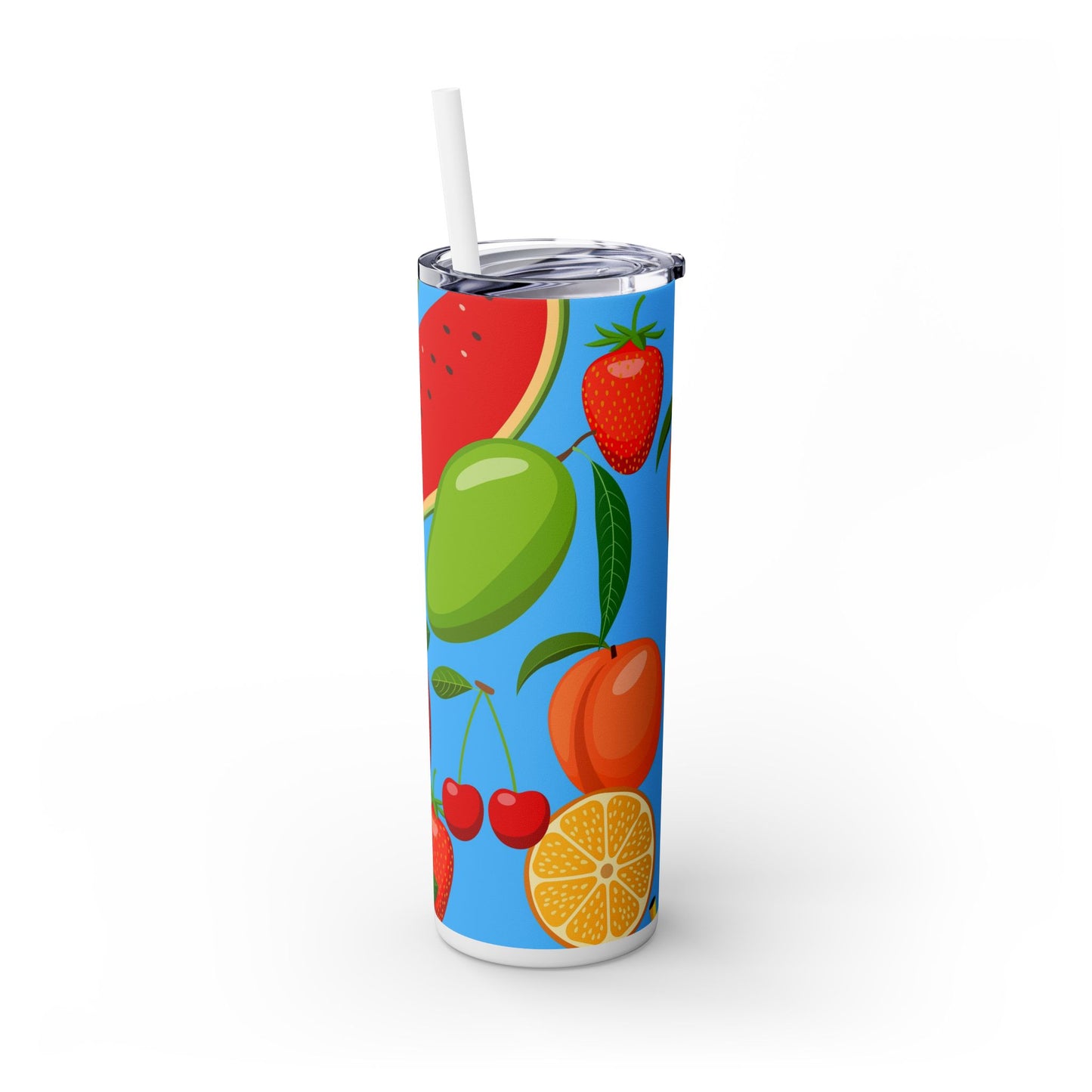 Delicious Fruit - SleekSip Skinny 20oz Tumbler with Straw