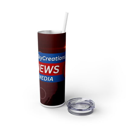 iSkyCreations - News & Media - SleekSip Skinny 20oz Tumbler with Straw