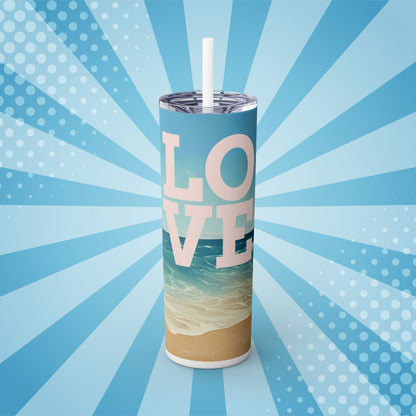 Love at the Beach Tumbler – 20oz