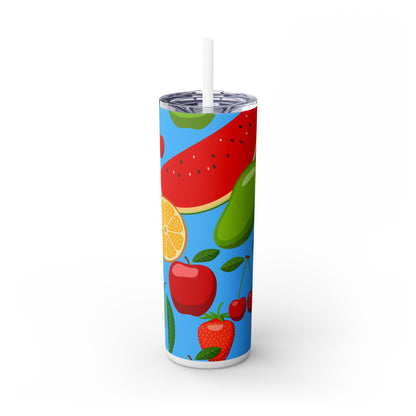 Delicious Fruit - SleekSip Skinny 20oz Tumbler with Straw