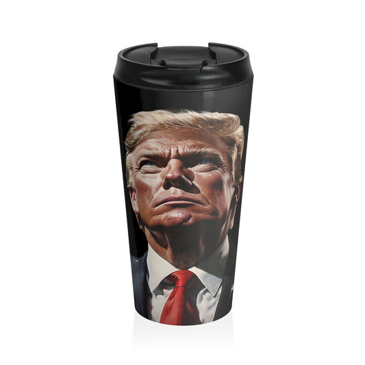 Bold Leadership Stainless Steel Travel Mug – 15oz