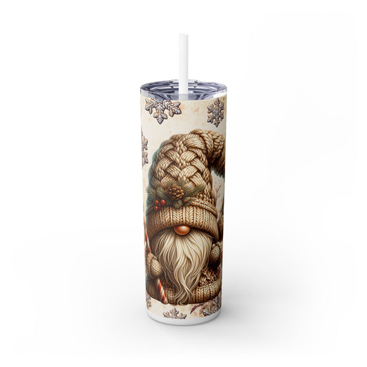 Christmas Time - SleekSip Skinny 20oz Tumbler with Straw