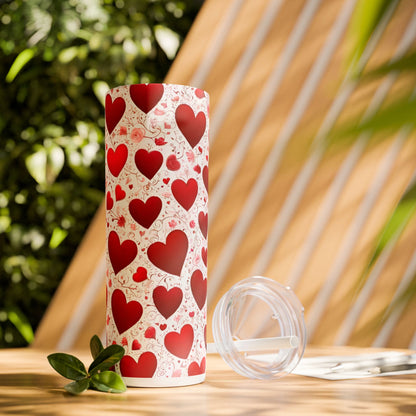 Heartfelt Blossoms Love Tumbler – 20oz