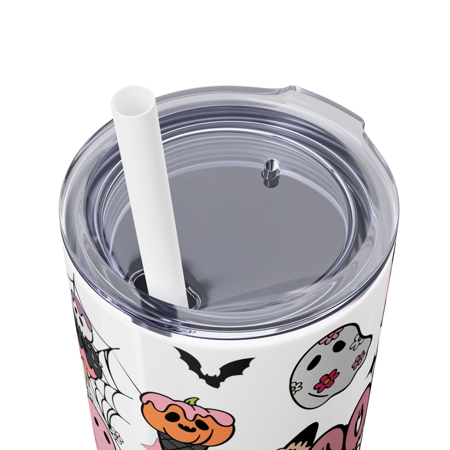 Spooky Summer Vibes - SleekSip Skinny 20oz Tumbler with Straw