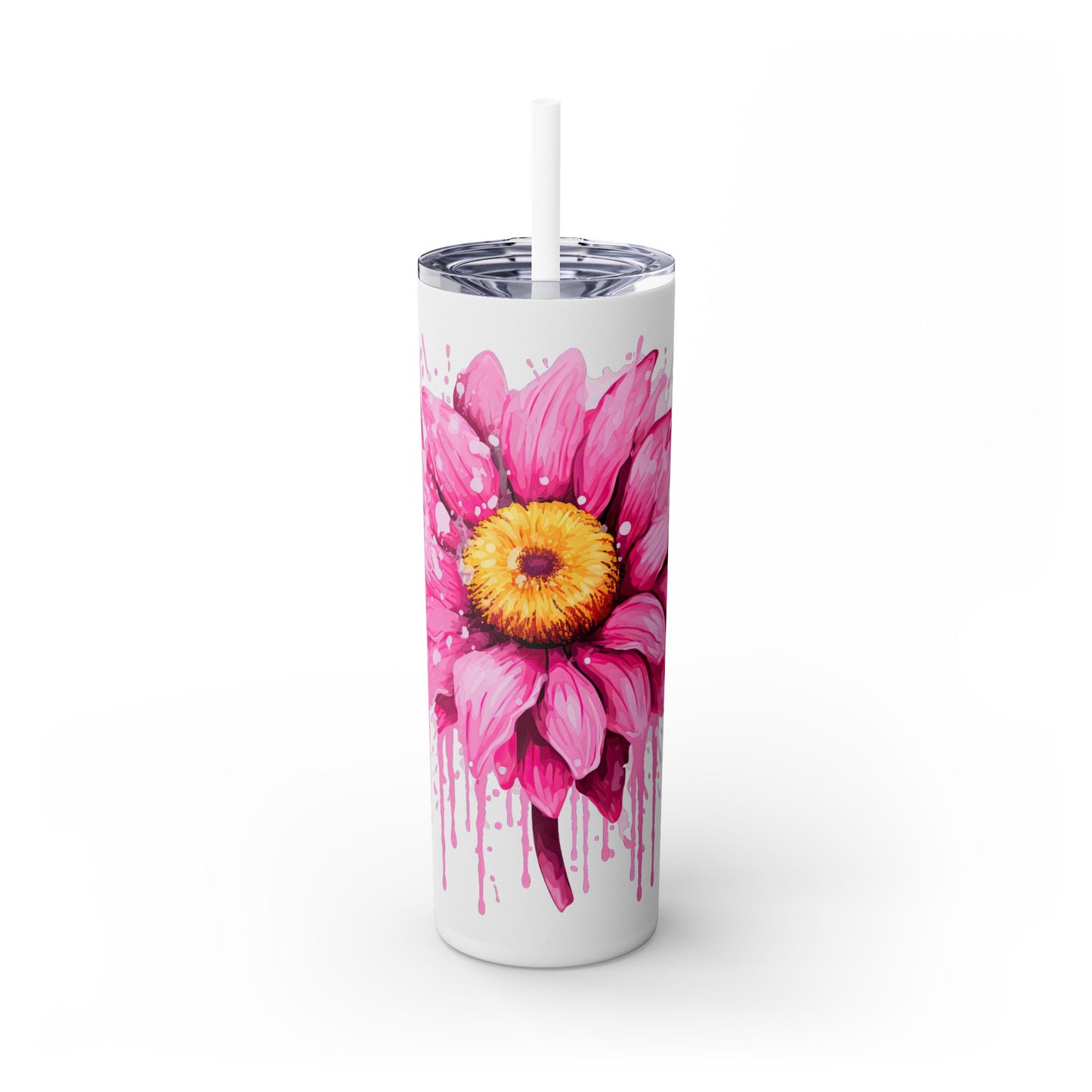 Cancer Survivor - SleekSip Skinny 20oz Tumbler with Straw