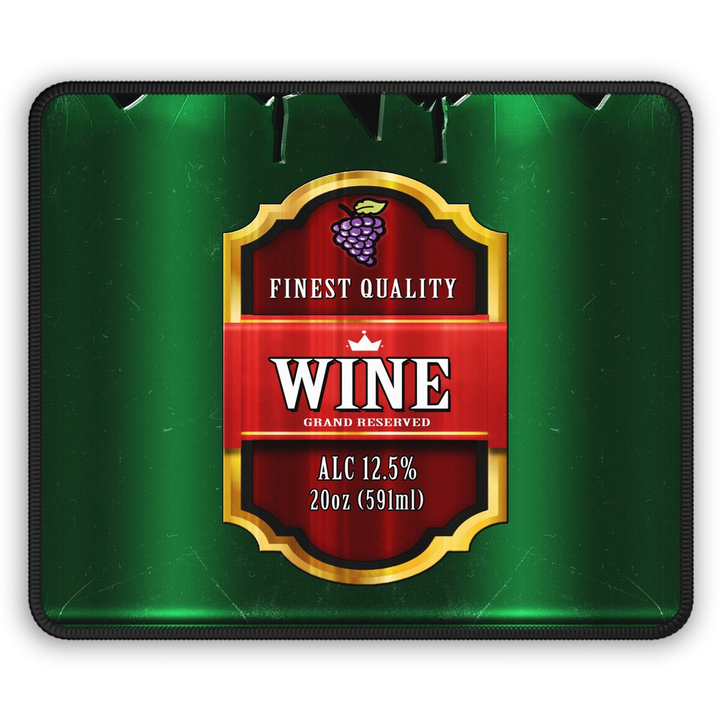 Finest Quality Wine Mousepad - Sip and Scroll