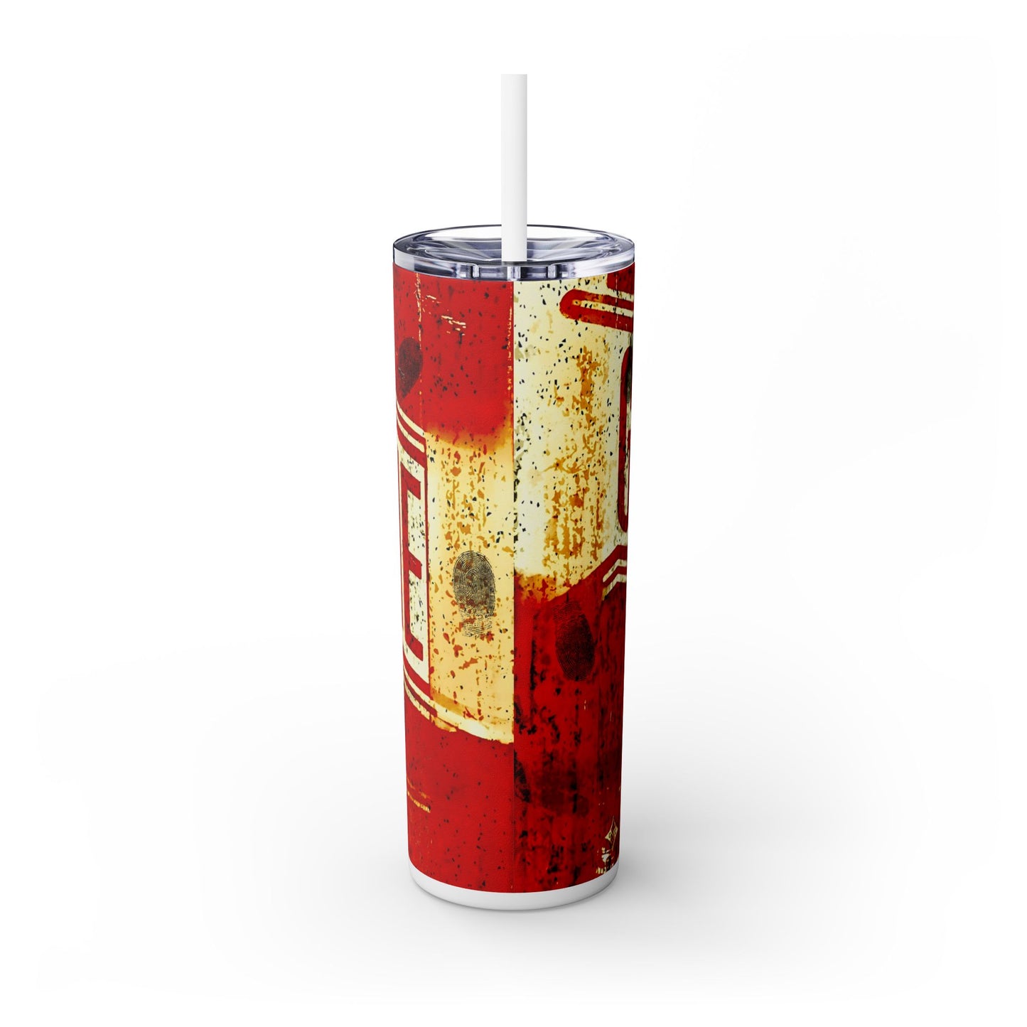 Old Gas Can - SleekSip Skinny 20oz Tumbler with Straw