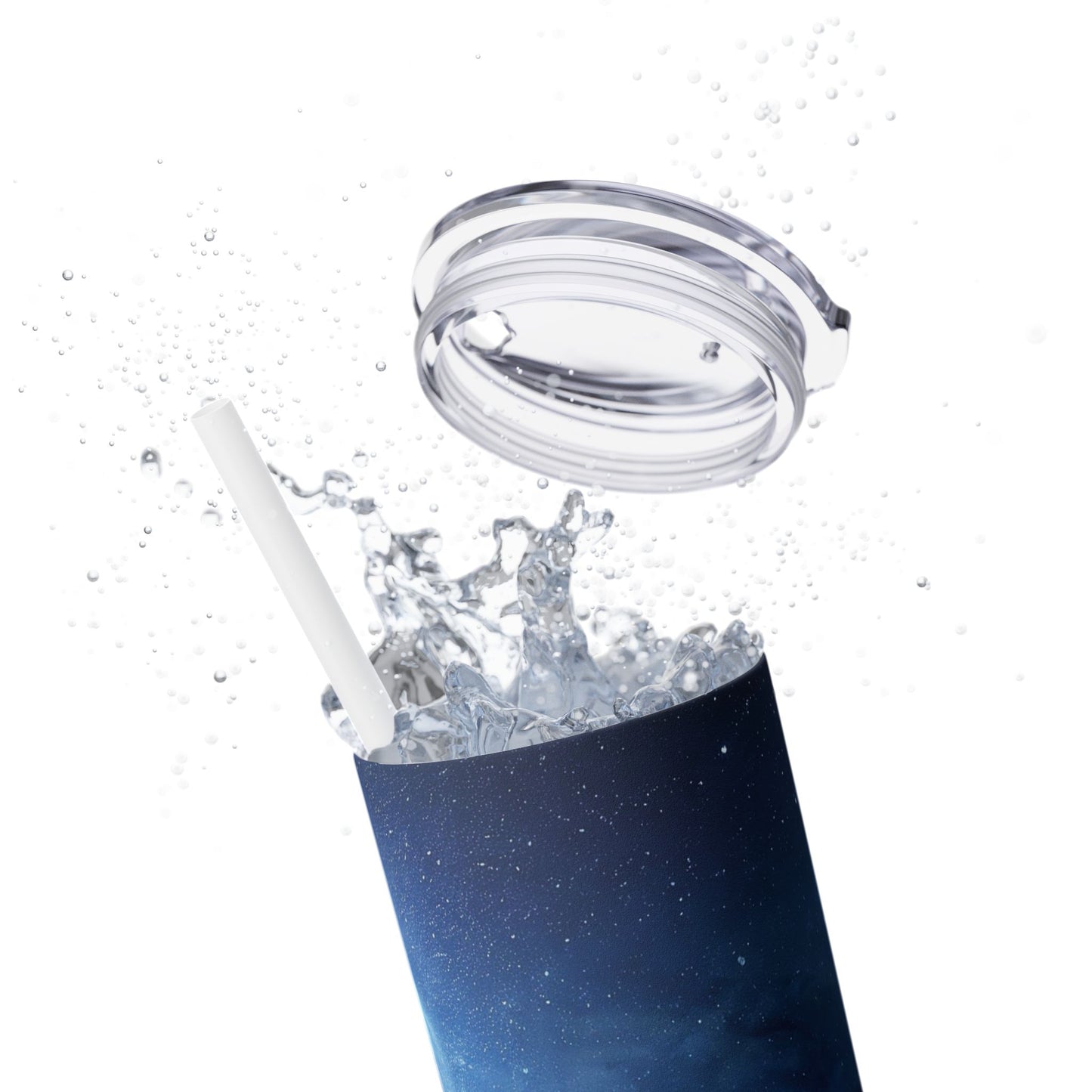 Starry Sky Galaxy - SleekSip Skinny 20oz Tumbler with Straw