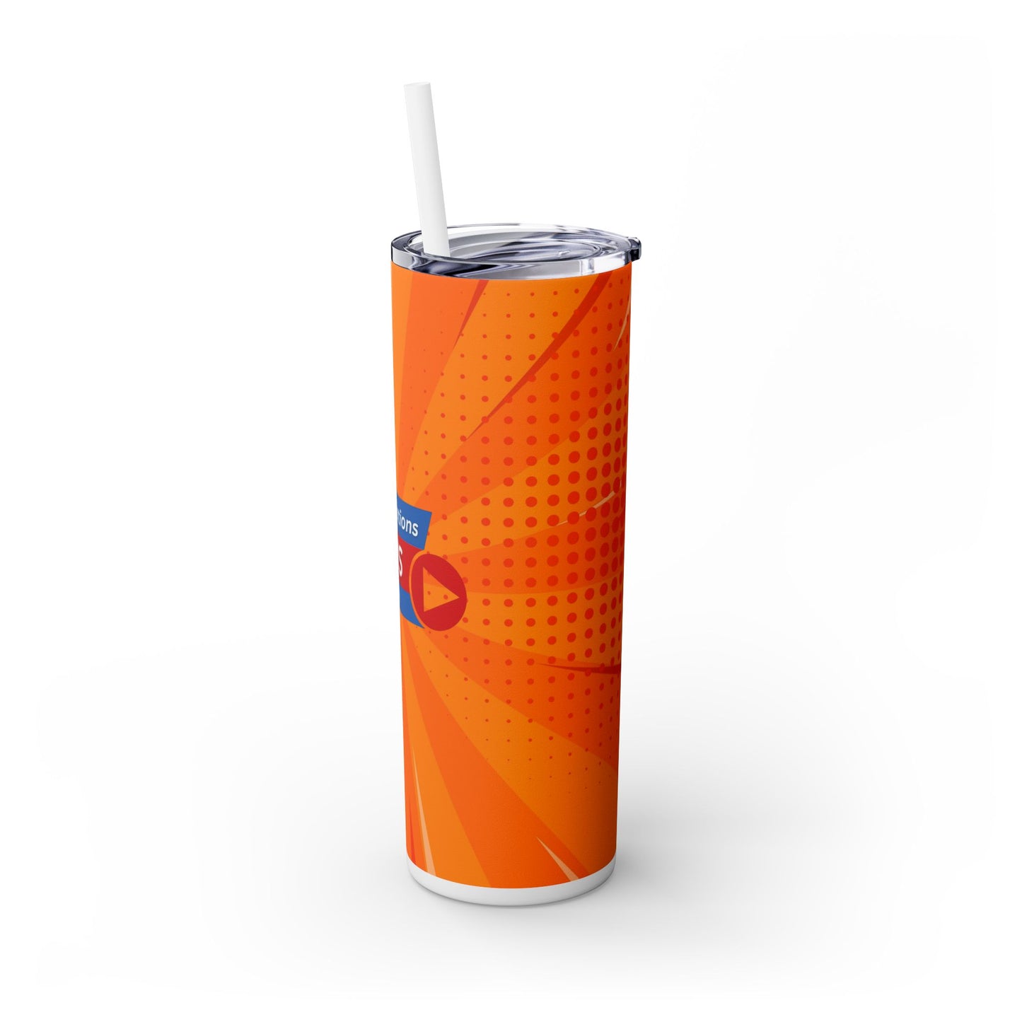 iSkyCreations - News & Media - SleekSip Skinny 20oz Tumbler with Straw