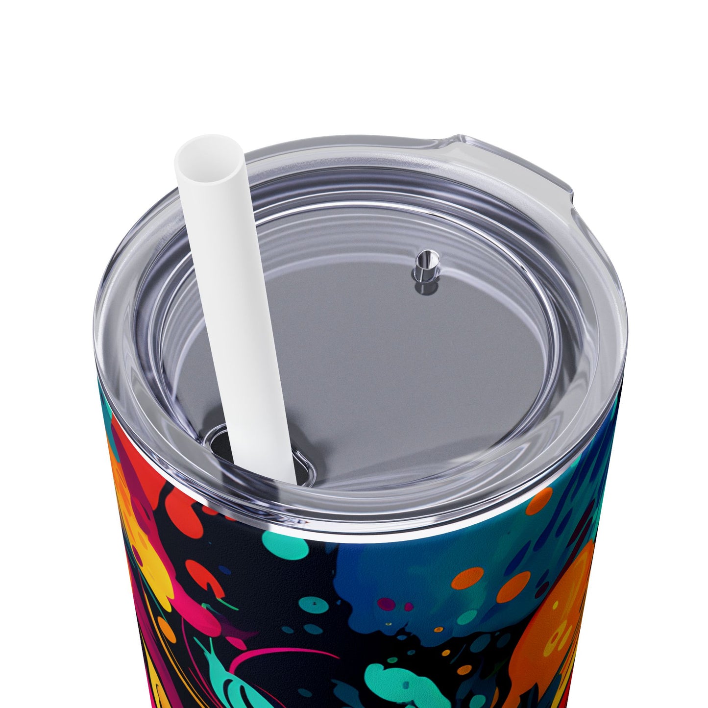 Graffiti - SleekSip Skinny 20oz Tumbler with Straw