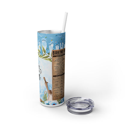 Baking Love - SleekSip Skinny 20oz Tumbler with Straw