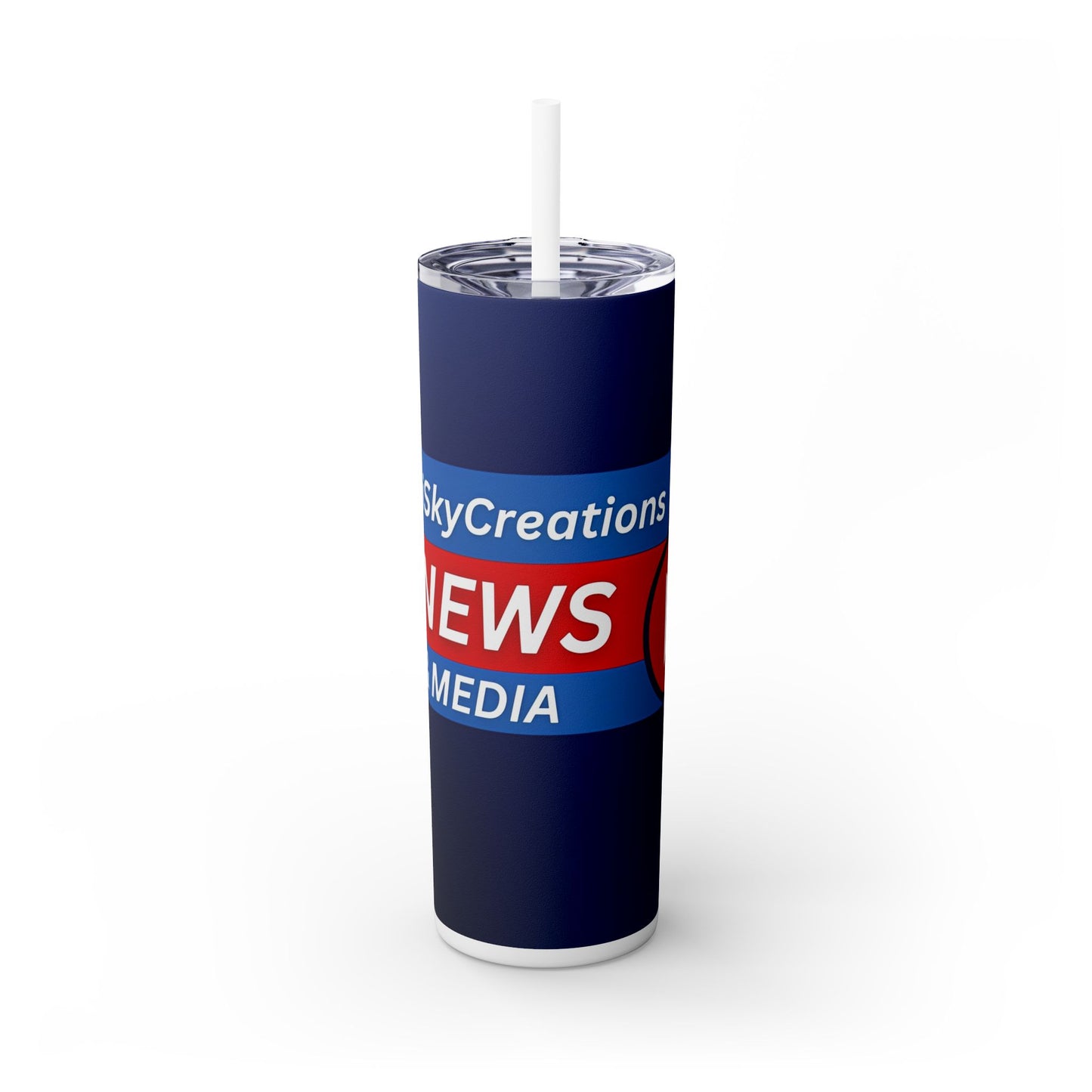 iSkyCreations - News & Media - SleekSip Skinny 20oz Tumbler with Straw