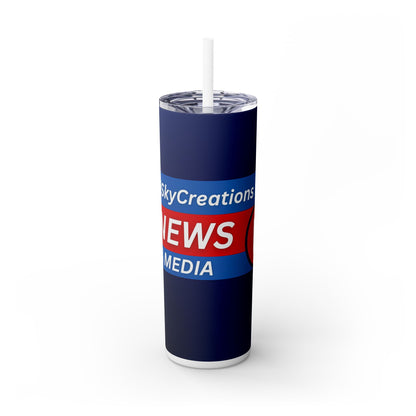 iSkyCreations - News & Media - SleekSip Skinny 20oz Tumbler with Straw