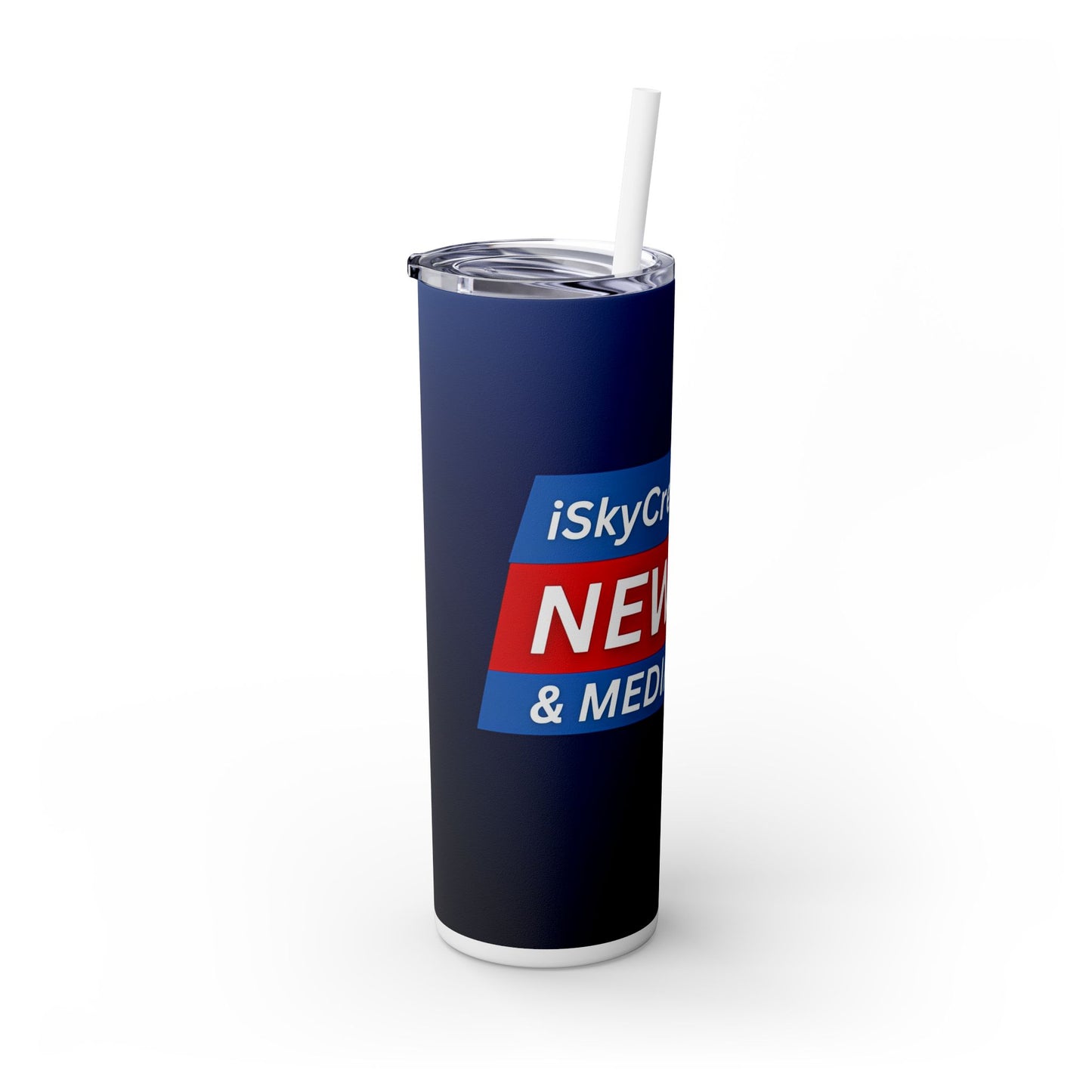 iSkyCreations - News & Media - SleekSip Skinny 20oz Tumbler with Straw