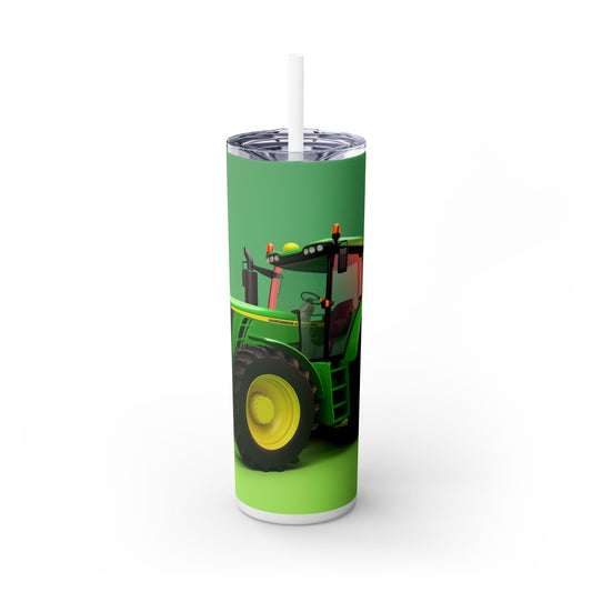 Farm Tractor - SleekSip Skinny 20oz Tumbler with Straw