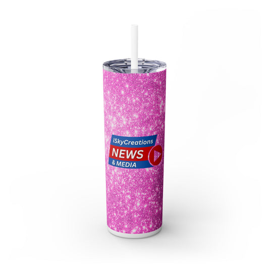 iSkyCreations - News & Media - SleekSip Skinny 20oz Tumbler with Straw