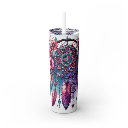 Dreamcatcher - SleekSip Skinny 20oz Tumbler with Straw