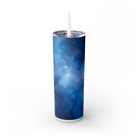 Starry Sky Galaxy - SleekSip Skinny 20oz Tumbler with Straw