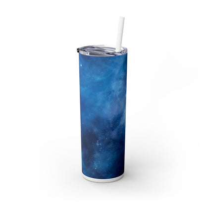 Starry Sky Galaxy - SleekSip Skinny 20oz Tumbler with Straw