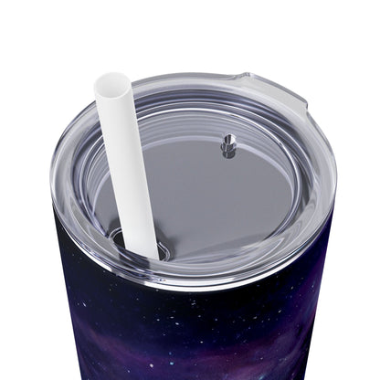 Starry Sky Galaxy - SleekSip Skinny 20oz Tumbler with Straw