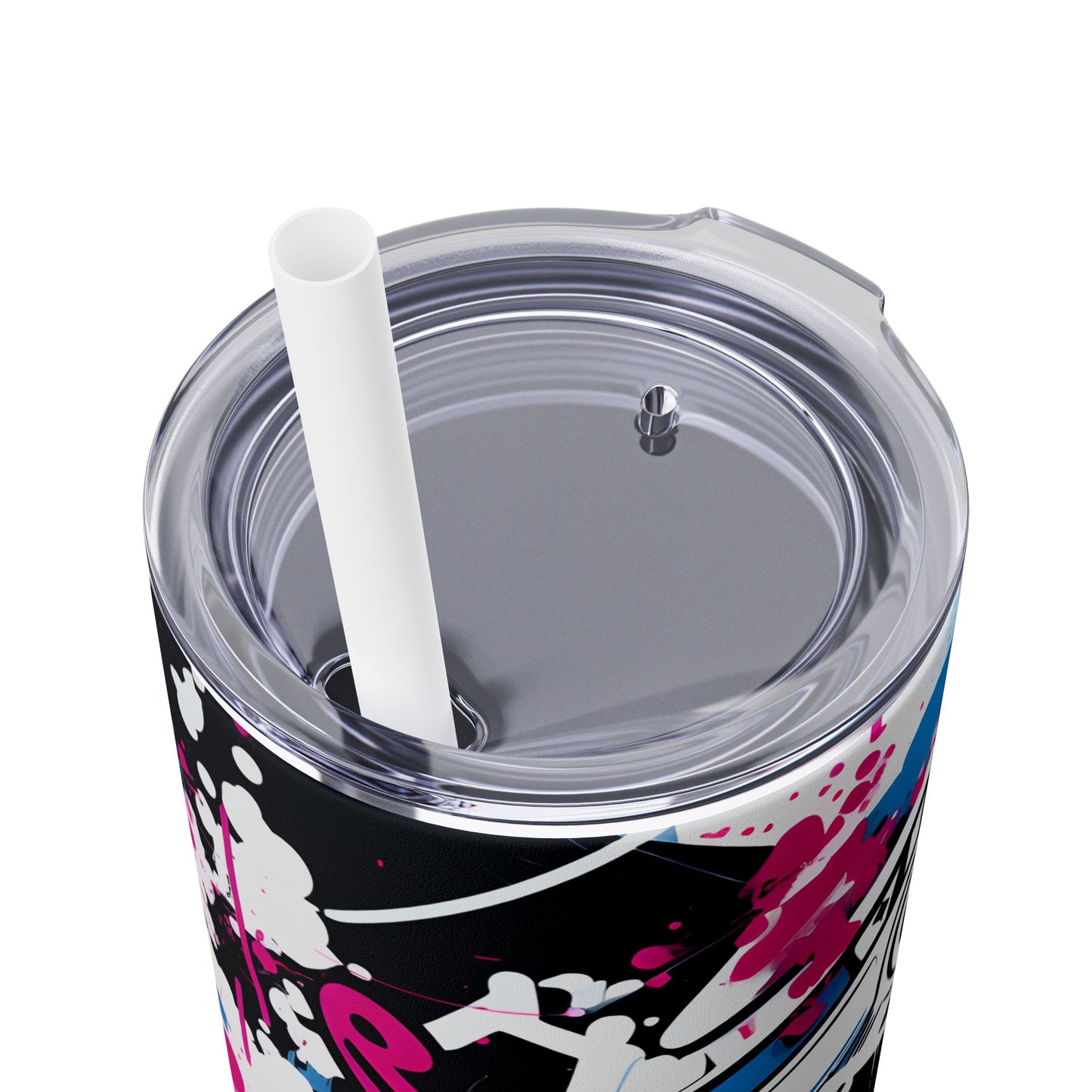 Graffiti - SleekSip Skinny 20oz Tumbler with Straw